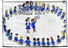 Descripción de la asamblea por Antonia (ver más en Noviembre) ambiciosas