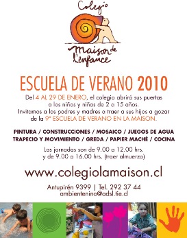 escuela verano